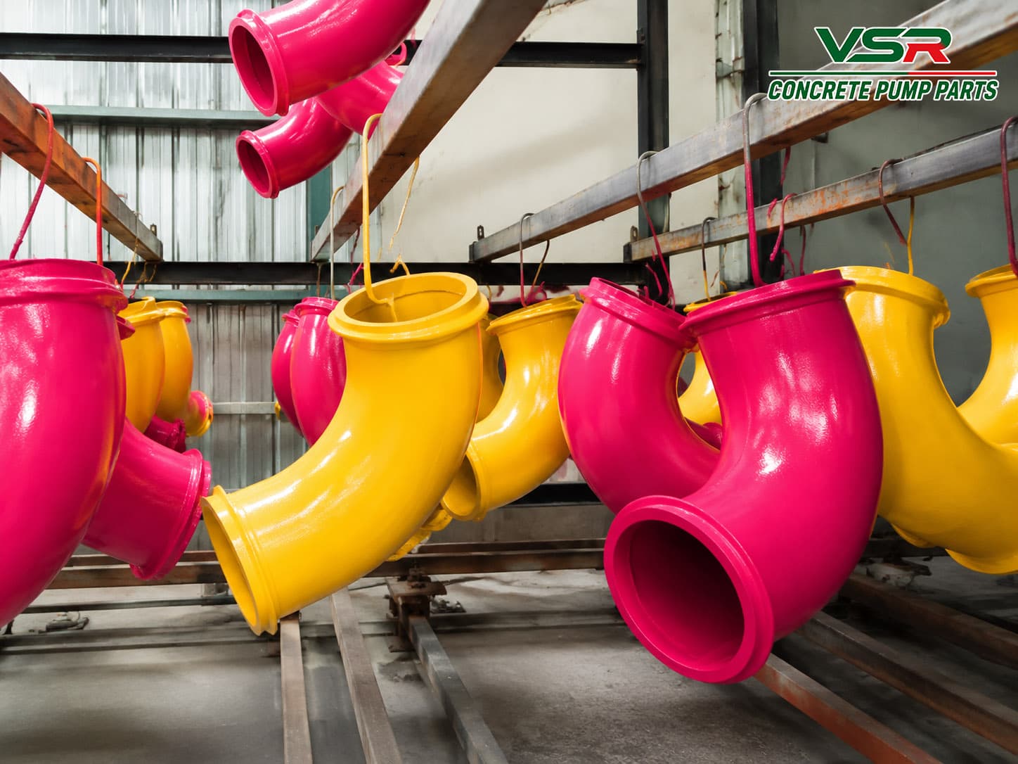 Concrete pump elbow pipe