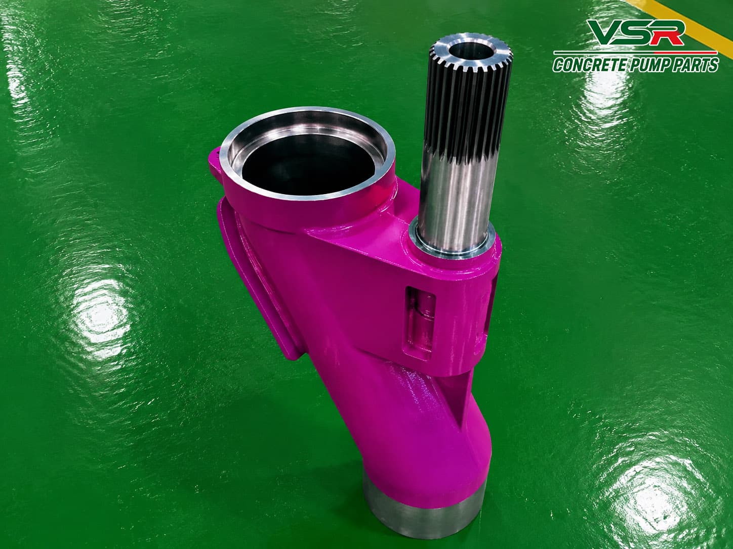 Concrete Pump S Valve Assembly Profile View