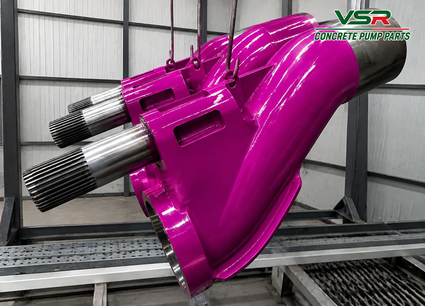 Concrete pump S valve assembly product view